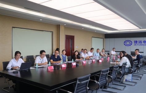 山東省電力科協(xié)一行赴山東捷遠(yuǎn)電氣開展電力能源技術(shù)對接